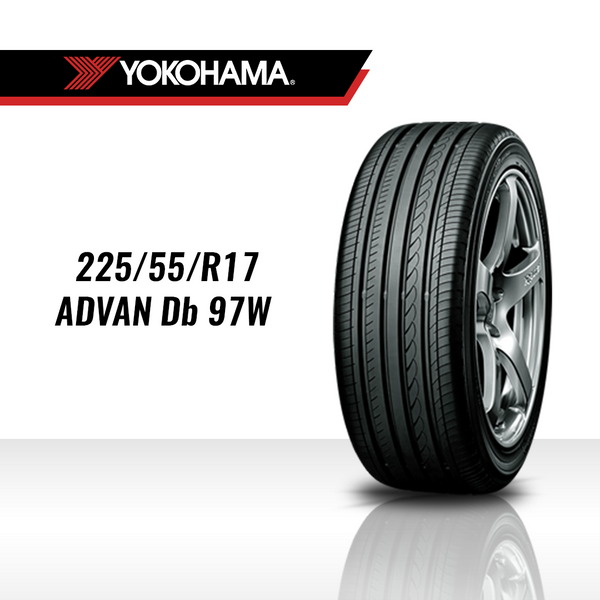 Yokohama Advan dB 225/55/R17 97W - GULONG.COM.PH